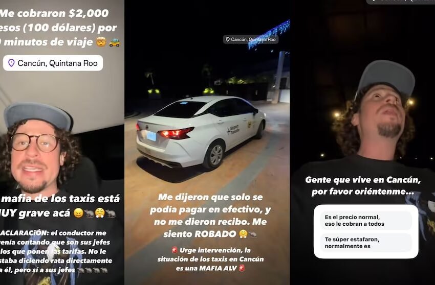  ¡Luisito Comunica explotó! Denuncia ‘mafia’ de taxis en Cancún con tarifas exorbitantes