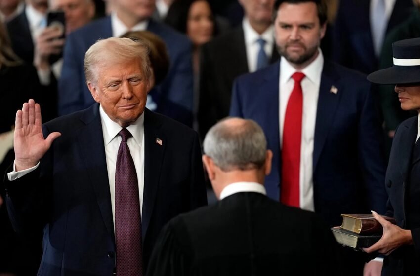 Este lunes 20 de enero, Donald Trump asumió el cargo como el 47º presidente de Estados Unidos.