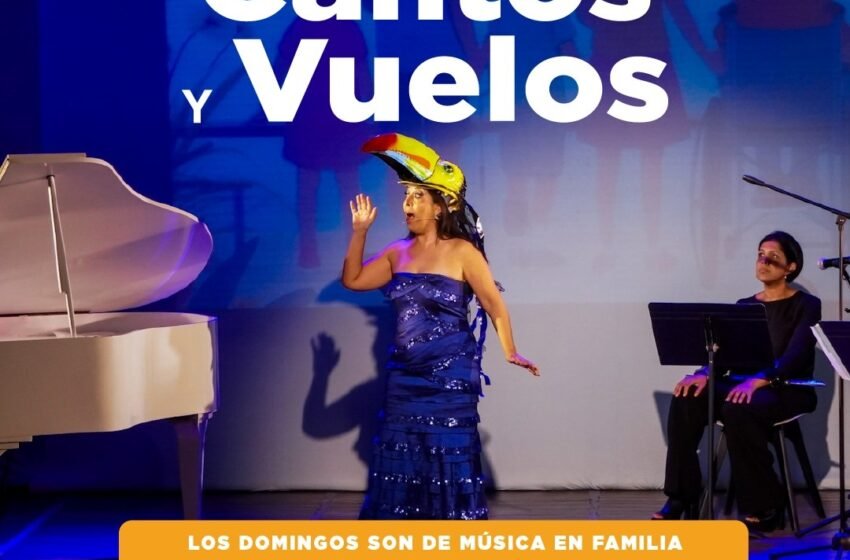 Este domingo 02 de febrero a las 13:00 horas, no te puedes perder un espectáculo musical único en el Teatro de la Ciudad.