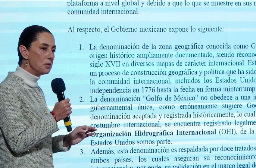 La presidenta reiteró que la zona geográfica tiene un origen histórico documentado y aceptado a nivel internacional.