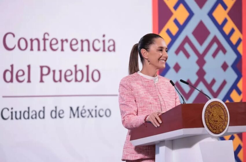 La presidenta Claudia Sheinbaum informó que este martes comenzó el despliegue de elementos de la Guardia Nacional hacia la frontera.