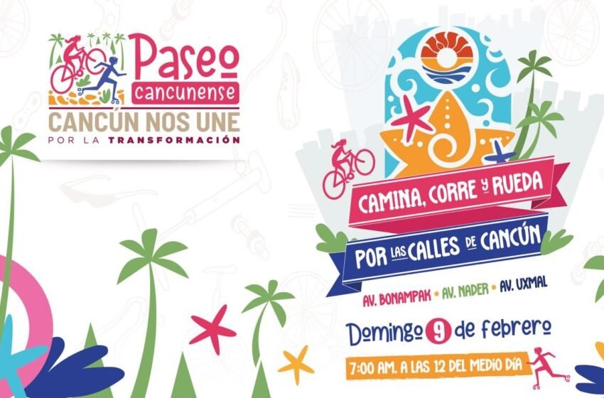  Paseo Cancunense: Vive una mañana de deporte, cultura y diversión en la ciudad