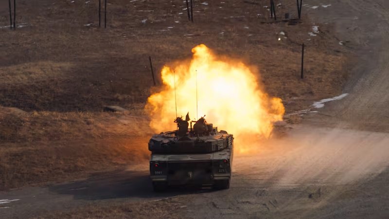  Siete heridos en Corea del Sur tras accidente en Ejercicio Militar conjunto con EE. UU.