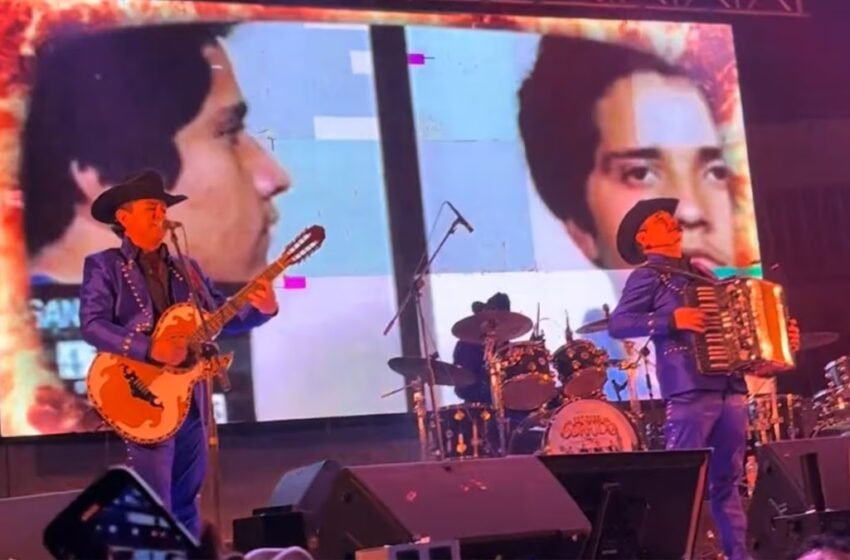 Pese a la polémica, Los Alegres del Barranco repiten homenaje a líder del CJNG en concierto en Michoacán